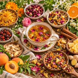 Fruity & Floral Herbal Teas